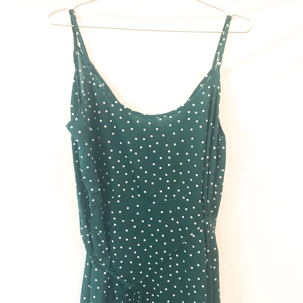 ASOS | NWT cami wrap polka dot midi dress - Picture 7 of 8